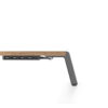 Wood Grain Monitor And Laptop Stands With 4 USB Charge - Image 3