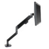 Single Adjustable Gas Spring Desk Arm With RGB Led And USB Charge - Image 3