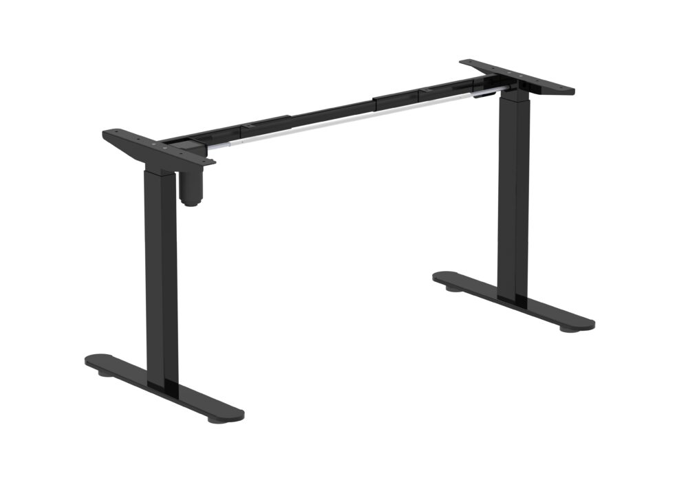 Single motor height adjustable desk-fast and easy installation